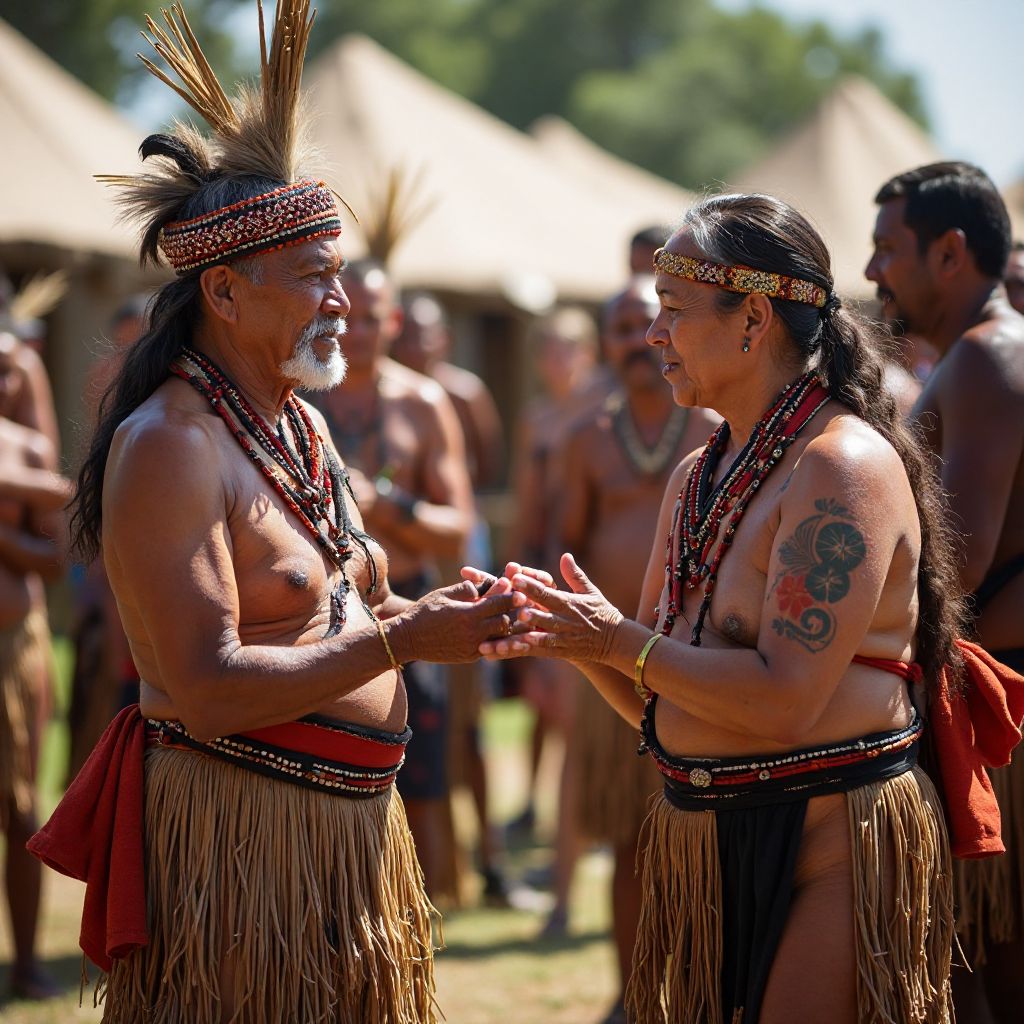 Aboriginal cultural ceremony